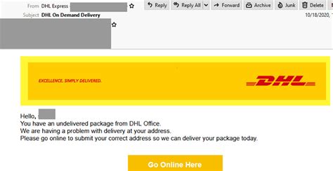 does dhl deliver fake shoes|dhl scam emails.